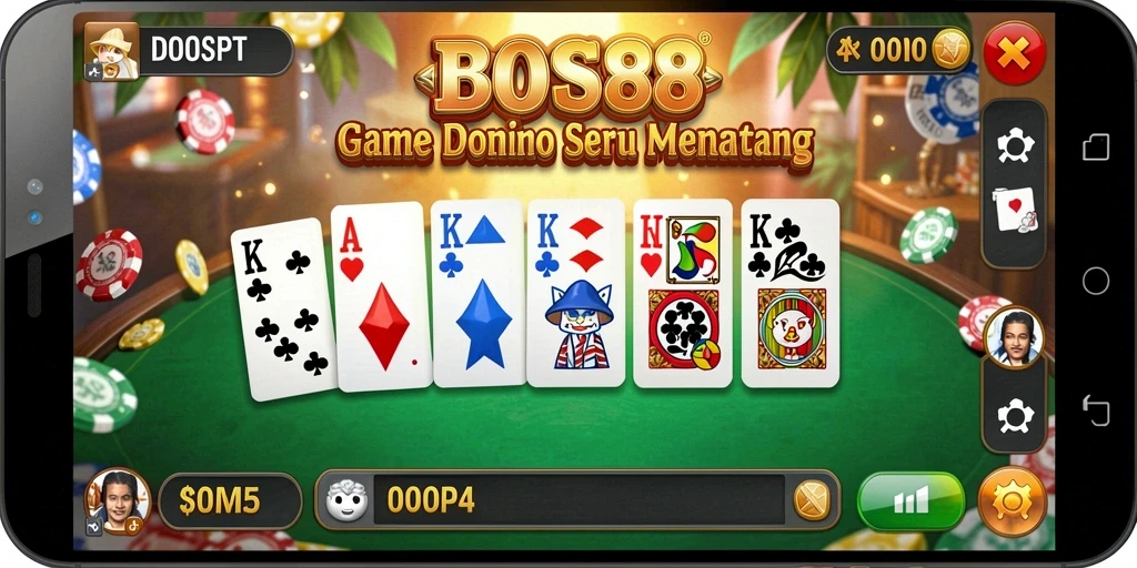 Gameplay seru BOS88 dengan serangkaian pertandingan Domino.
