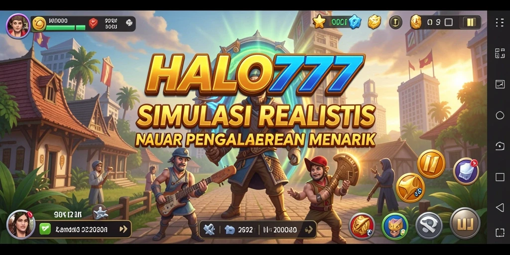 Tampilan gameplay HALO777 yang menampilkan aksi seru dan interaksi mendalam.