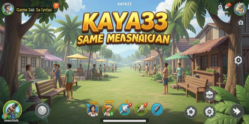 Tampilan gameplay menarik dari KAYA33 yang penuh warna.