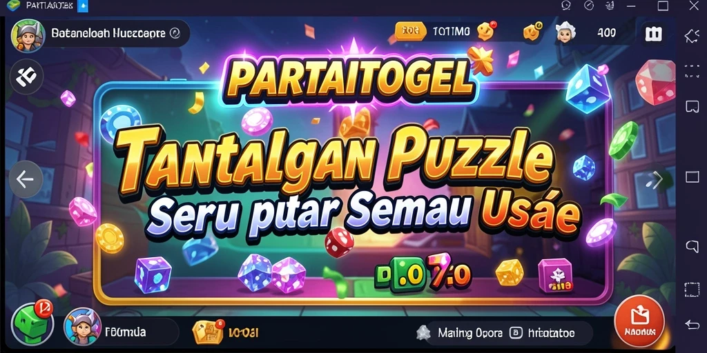 Tampilan menawan gameplay PARTAITOGEL dengan teka-teki yang menantang.