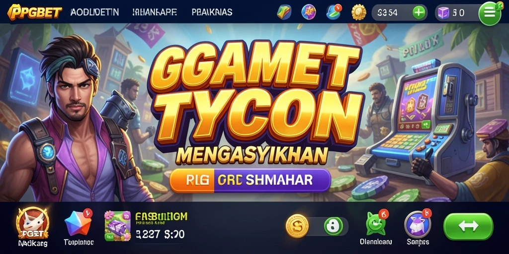 Tampilan menarik dari gameplay PGBET dalam manajemen bisnis Tycoon.