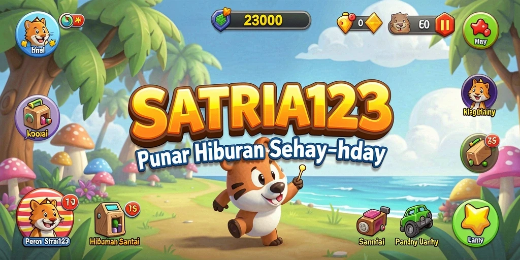 Tampilan gameplay SATRIA123 yang menyenangkan dan interaktif.