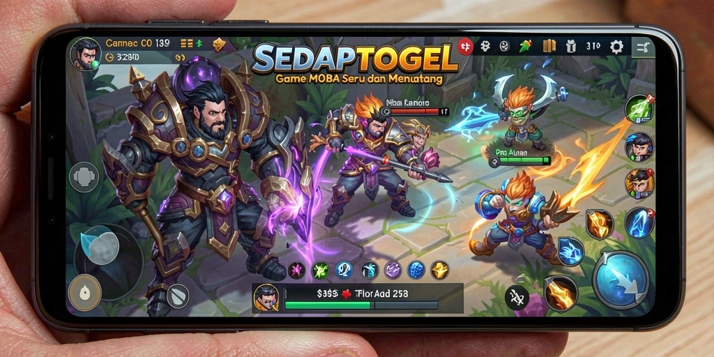 Gameplay SEDAPTOGEL yang penuh aksi dan strategi.