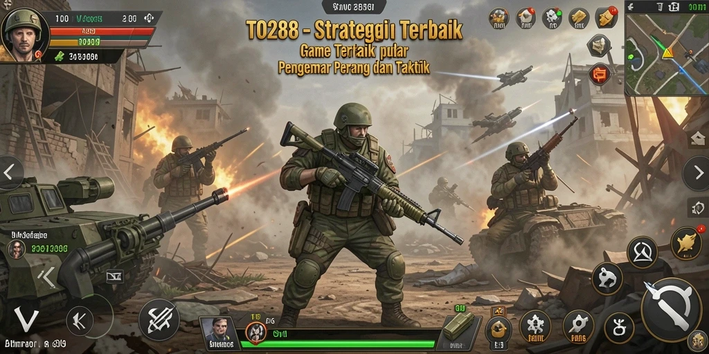 Tampilkan gameplay menegangkan dan strategi dalam TO288.